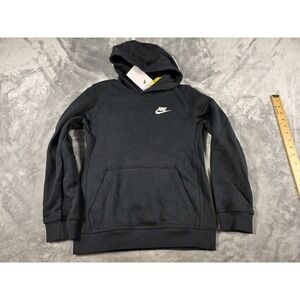 NWT Nike Sportswear Club Fleece Pullover‎ Hoodie Big Kids' Medium